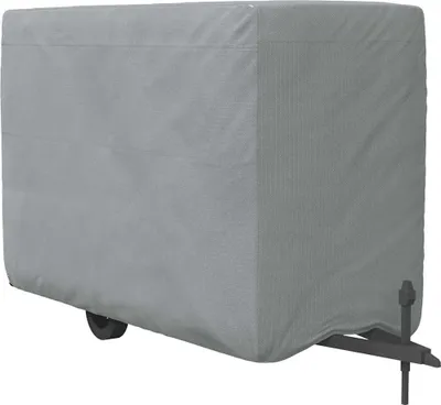 Produktbild von vidaXL Schutzhülle für Pferdeanhänger Grau 376x168x240 cm Vliesstoff