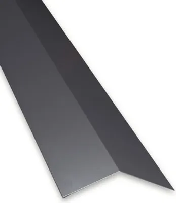 Produktbild von PRECIT Schürze für Sandwichplatte Dach Anthrazitgrau RAL 7016 2000 mm x 90 mm x 108 mm