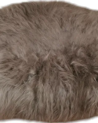 Produktbild von TOP Schaffell | 140cm | Echtes Lammfell |Teppich Deko | Taupe | Sitzauflage.Größe:120cm - 130cm,Haar-Länge:Plüschig 5-10cm