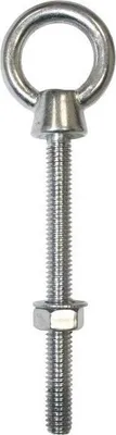 Produktbild von 1 Stk. Augbolzen mit metrischem Gewinde M8x100 Edelstahl V4A
