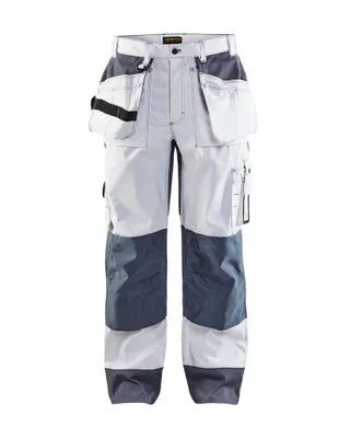 Produktbild von Blakläder Bundhose Multifunktion 1503 1860 in div. Farben, Farbe:weiß/grau, Größe:D100 (D25)