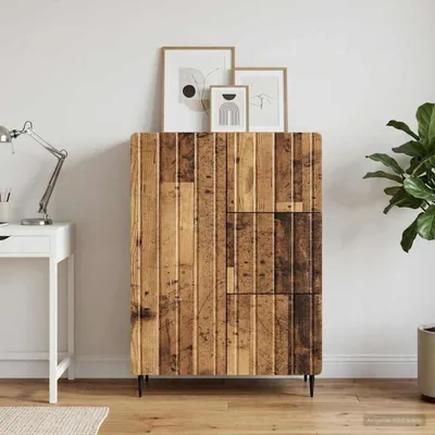 Immagine prodotto di Credenza VidaXL in legno di recupero 66 x 34,5 x 91,5 cm in materiale composito