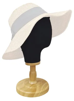 Produktbild von Mannequin Kopf 56 cm - Übungskopf - Perückenständer - Blockkopf - Schwarz - Für Schmuckherstellung - Perückenständer