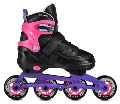 Produktbild von Verstellbare Inlineskates, Pink, Größe L (39-42), ABEC 7