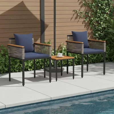 Productafbeelding van Buiten Loungeset met Poly Rattan en Stalen Frame