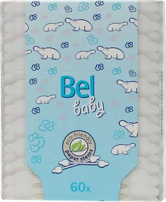 Immagine prodotto di Tamponi di carta per bambini 60 pz