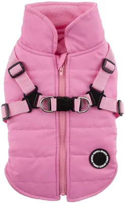 Imagen del producto de Abrigo de alta calidad para perros de la marca Puppia, ideal para perros pequeños y medianos, impermeable