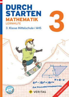 Immagine prodotto di Durchstarten 3. Klasse - Mathematik Mittelschule/AHS - Lernhilfe