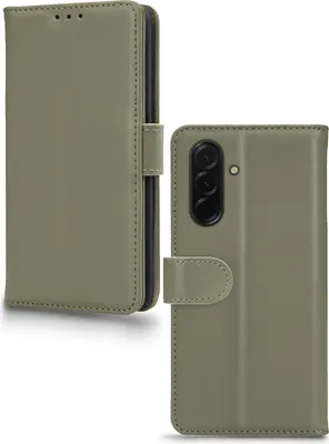 Produktbild von Mobilize Premium Gelly Wallet Handyhülle für Samsung Galaxy A57 Hülle Klapphülle Geldbörse - Grün