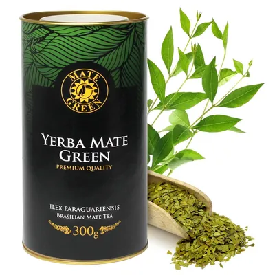 Produktbild von Yerba Mate Green DESPALADA Premium vegane brasilianische lose Blätter 300 g