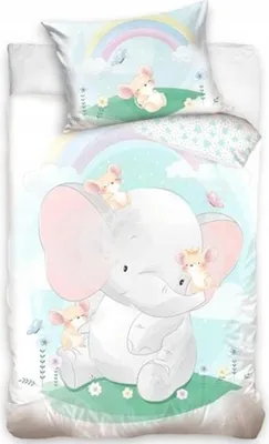 Immagine prodotto di Elephant Bettbezug lightBlau 140 x 200 cm Baumwolle