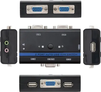 Produktbild von AV-Adapter/Konverter NANOCABLE 10.12.2001 Schwarz