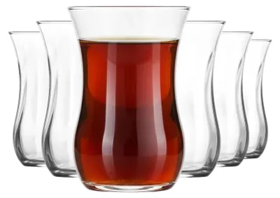Produktbild von LAV Klasik Teegläser - 115 ml (4 oz) - 6er Set
