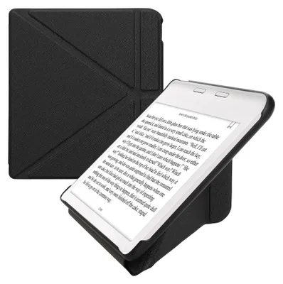 Produktbild von kwmobile Schutzhülle für Kobo Kobo Libra Colour / Tolino Vision Color Hülle - Kunstleder Case - eReader Klapphülle mit Auto Sleep Funktion - Cover mit