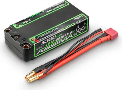 Obrázok produktu pre Competition Shorty LiPo HV 140C/2S2P HC 5300mAh 5mm
