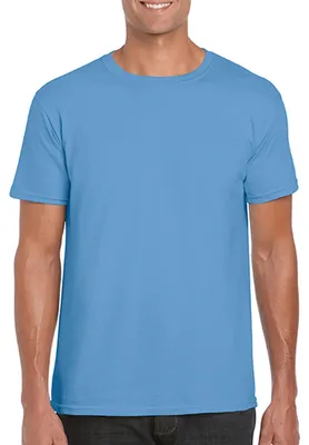 Produktbild von Gildan - "Softstyle" T-Shirt für Herren/Damen Uni FK2163 (L) (Carolina Blau)