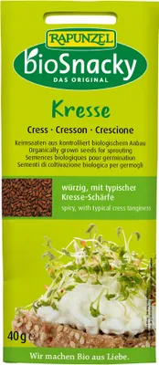 Produktbild von Rapunzel Kresse bioSnacky 40 g