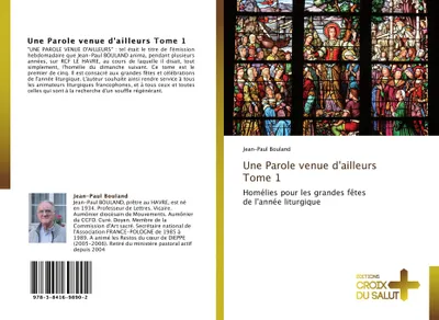 Produktbild von Une Parole venue d'ailleurs   Tome 1