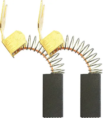 Produktbild von 2x Kohlebürsten 6.3x8x15/16.5mm für viele Metabo Elektro-Werkzeuge / Hochwertige Motorkohlen zum Austausch