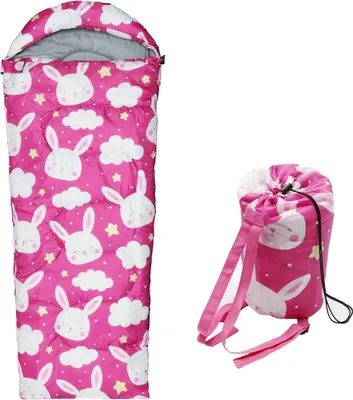 Produktbild von Kinder Camping Schlafsack 3 Jahreszeiten wasserdicht leicht warm Jungen