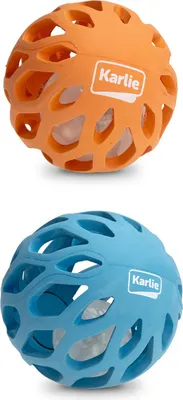 Produktbild von Karlie Gitterball LED Hundespielzeug Gummi / TPR , Größe:11.5 cm