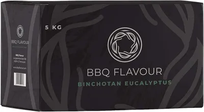 Imagen del producto de Carbón vegetal Binchotan para barbacoa, de eucalipto blanco, 5 kg, inodoro, apto para uso en la cocina