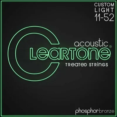 Produktbild von Cleartone Acoustic Phosphor Bronze Custom Light 11-52 Saiten (7411)