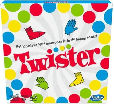 Obrázek produktu pro Hasbro Gaming 98831568, Hra twister, 6 rok/roky