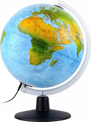 Obrázok produktu pre Gaia osvetlený glóbus fyzický/politický 30cm