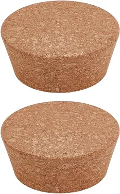 Zdjęcie produktu dla Duże korki z naturalnej korki, 80 ~ 100 mm. Stożkowe korki do butelek, korki do konserw, drewniane korki do wina
