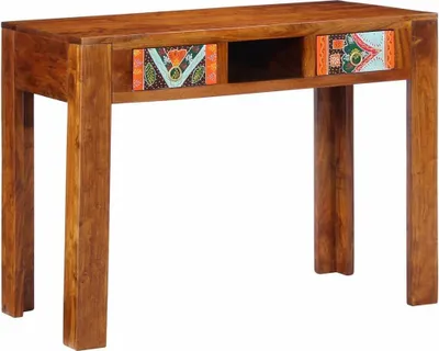 Zdjęcie produktu dla Biurko 100 X 50 X 75 Cm Lite Drewno Akacjowe Lumarko!