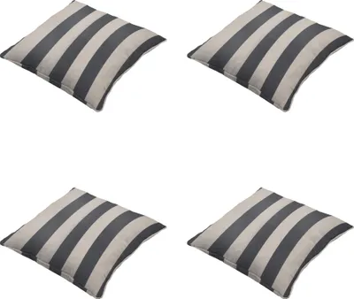 Produktbild von Madison - Amora Dekokissen - Grau - 50 x 50 x 10 cm - 4er-Set