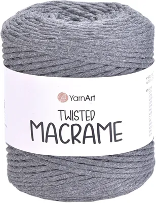 Produktbild von Yarn Art Twisted Macrame 210 m 758 Schnur