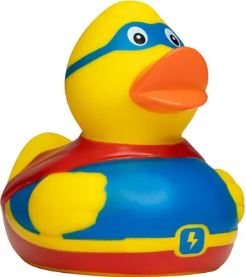 Produktbild von Schnabels® Badeente Superduck, Quitscheente Superheld