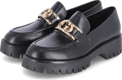 Produktbild von Guess Ilary Leather Loafer Schwarz EU 41 Frau Schwarz EU 41