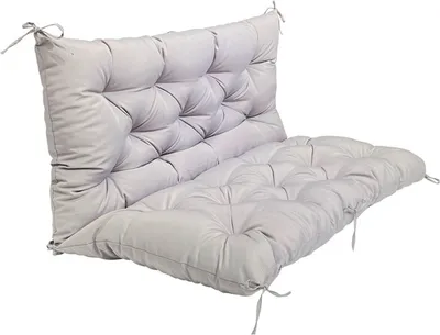 Obrázek produktu pro (100 * 100 * 10 cm, světle šedá) Vodotěsný polštář na venkovní židli, polštář na sezení na terase, polštář na lavici, polštář na terasu pro zahradní nábytek