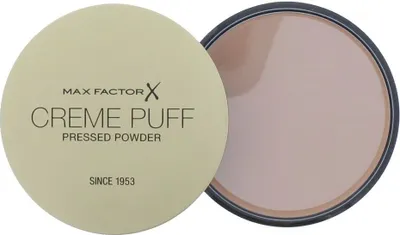 Produktbild von Max Factor Crème Puff, Universal, Medium Beige, Kompaktes Gehäuse, Gepresstes Puder, Matte, 21 g