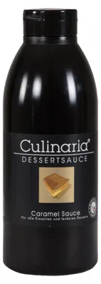 Image de Sauce caramel sucrée Culinaria pour toutes les glaces et les desserts 250ml