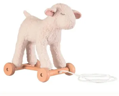 Produktbild von Nachziehtier Lamm Mary - Nachziehspielzeug