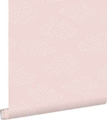 Zdjęcie produktu dla ESTAhome Tapeta chmury delikatnego różu 50 x 900 cm