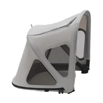 Produktbild von Bugaboo Breezy Sonnendach - Fox / Cameleon 3 / Lynx - Misty Grey | Zubehör pro Marke