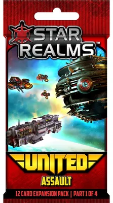 Produktbild von Asmodee Star Realms United: Assault, Kartenspiel, 2 Jahr(e)