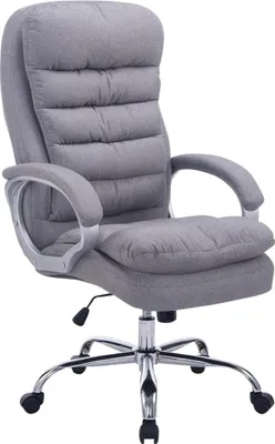 Obrázek produktu pro Ergonomická kancelářská židle XXL - Kancelářská židle - Snadno udržovatelná tkanina UpleCholsthery | Barva: šedá