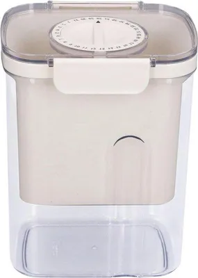 Produktbild von Herbruikbare Fijnmazige Voedselzeef mit Timer und Deckel für dicke, romige griechische Joghurt - Yogurt Maker