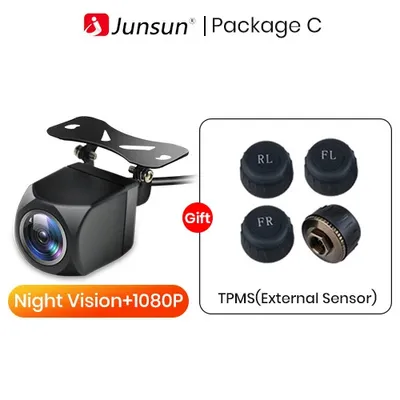 Zdjęcie produktu dla Kamera cofania do samochodów, funkcja noktowizora, wysoka rozdzielczość 1080P, HS20 TPMS