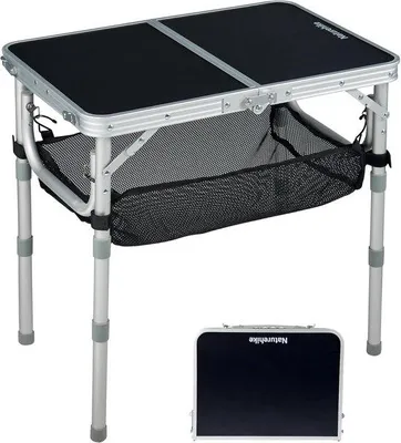 Produktbild von Famanu Camping-Tisch Aluminium - Klappbar, Verstellbare Höhen
