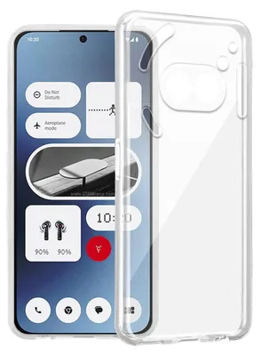 Produktbild von Cadorabo Hülle für Nothing Phone 2a in VOLL TRANSPARENT Schutzhülle aus flexiblem TPU Silikon Back Case Cover Etui Handy Hülle