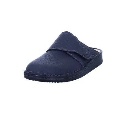 Produktbild von FINN COMFORT Amalfi Herren Clog dunkelblau blue Glattleder : 47 Schuhgröße: 47