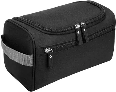 Produktbild von Großes, wasserdichtes Make-up-Tasche für Männer und Frauen mit Netz und Reißverschluss