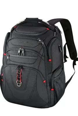 Produktbild von Business Laptop-Rucksack 17,3 Zoll & Reiserucksack, Handgepäck, Wasserdicht mit RFID Schutz